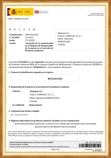 Certificate Of Honor